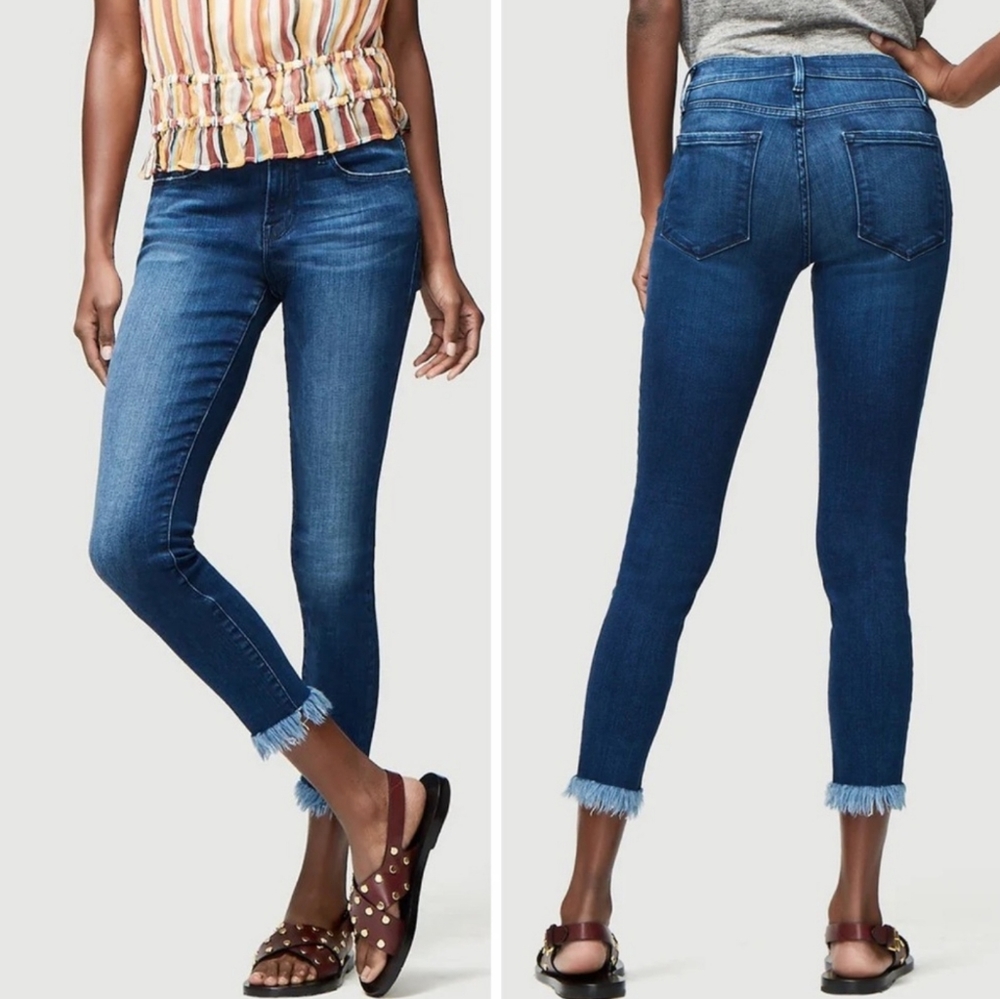 💙 Frame Le Skinny De Jeanne Crop Denim 💙